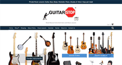 Desktop Screenshot of guitarstop.com